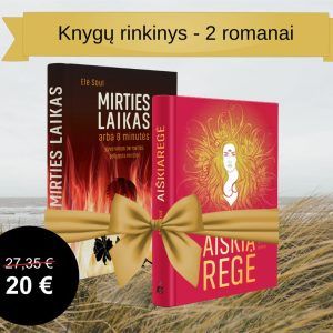 Elė Soul knygų rinkinys: Aiškiaregė ir Mirties laikas arba 8 minutės, 20 €